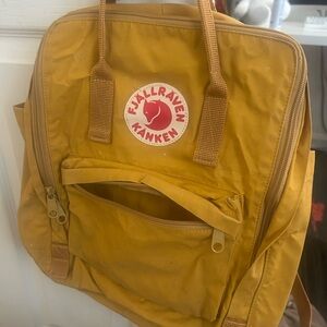 Kånken Yellow Backpack
